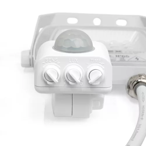 LED Floodlight with motion sensor VIDEX-FLOOD-LED-F5-PIR-20W-CCT