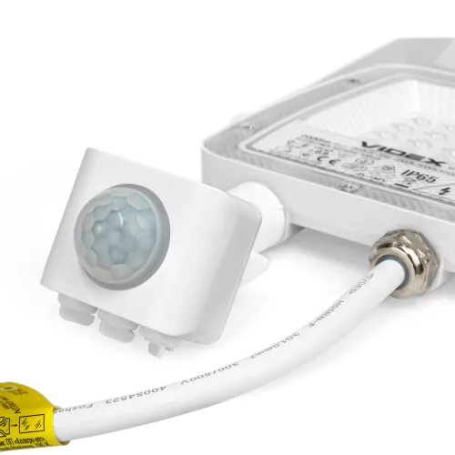 LED Floodlight with motion sensor VIDEX-FLOOD-LED-F5-PIR-20W-CCT