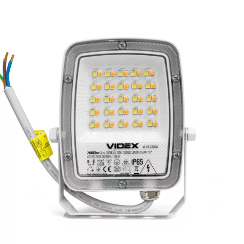 LED Floodlight VIDEX-FLOOD-LED-F5-20W-CCT
