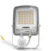 LED Floodlight with motion sensor VIDEX-FLOOD-LED-F5-PIR-30W-CCT