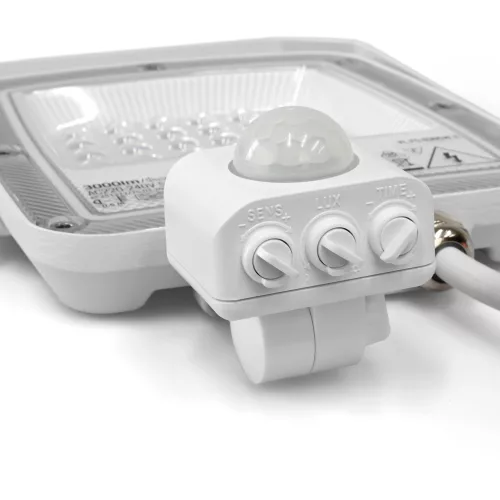 LED Floodlight with motion sensor VIDEX-FLOOD-LED-F5-PIR-30W-CCT