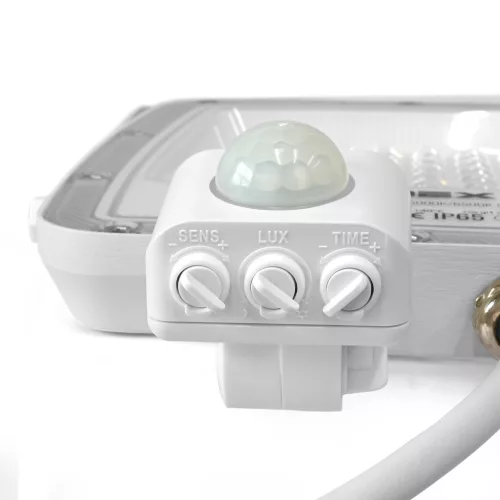 LED Floodlight with motion sensor VIDEX-FLOOD-LED-F5-PIR-50W-CCT