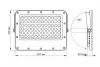 LED Solar Floodlight VIDEX VL-FSO2-505