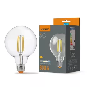 LED Bulb VIDEX G95FD 7W E27 4100K 230V