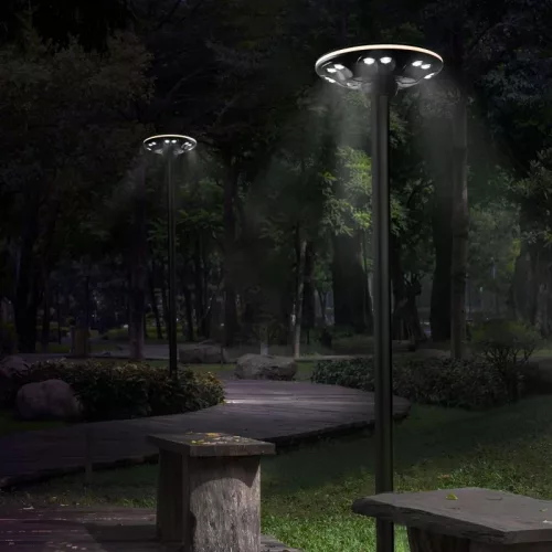 LED Solar Park Light with motion sensor VIDEX VL-GLSO-1254-S