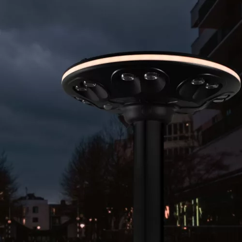 LED Solar Park Light with motion sensor VIDEX VL-GLSO-1254-S