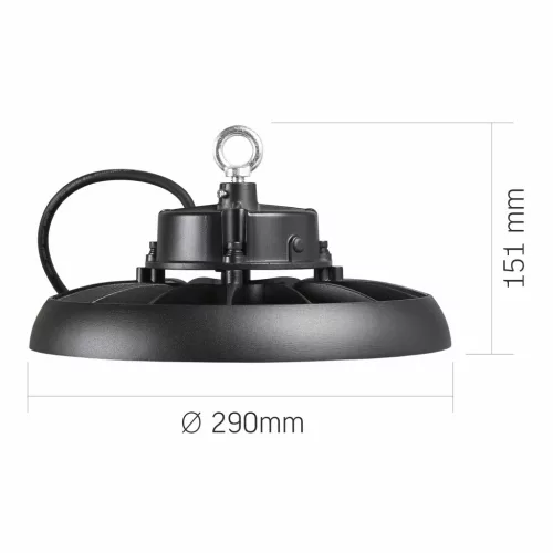 LED High Bay Light VIDEX HB01 150W 5000K 27000Lm 230V Black
