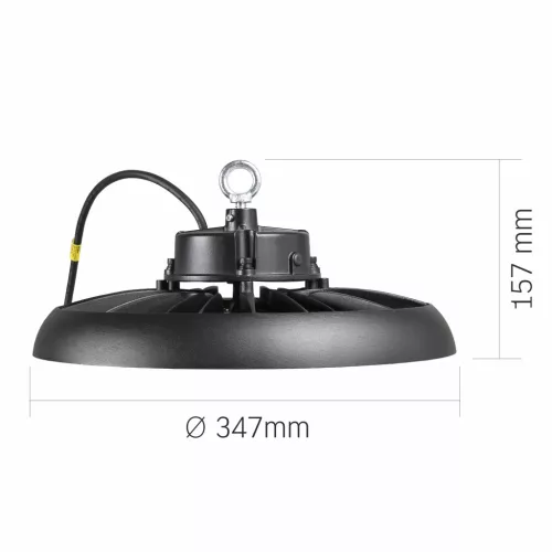 LED High Bay Light VIDEX HB01 200W 5000K 36000Lm 230V Black