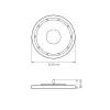 LED High Bay Light VIDEX HBe03 100W 5000K 12000Lm 230V Black
