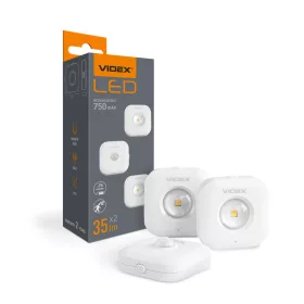   LED RECHARGEABLE NIGHT LIGHT with MOTION SENSOR VIDEX VL-NL075-21