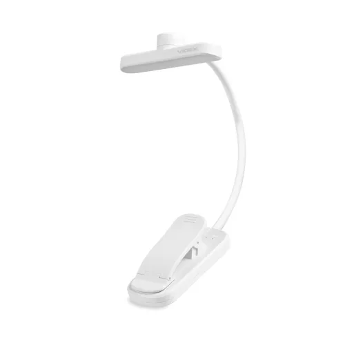 LED RECHARGEABLE READING LAMP VIDEX VL-NL134W White