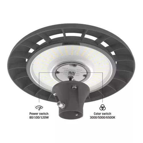 LED Park Light VIDEX VL-SLP01-120B IP65 120W 230V