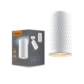 Ceiling spotlight luminaire VIDEX-GU10-TALEN-WHITE