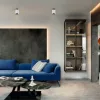 Ceiling spotlight luminaire VIDEX-GU10-TREVOR-BW