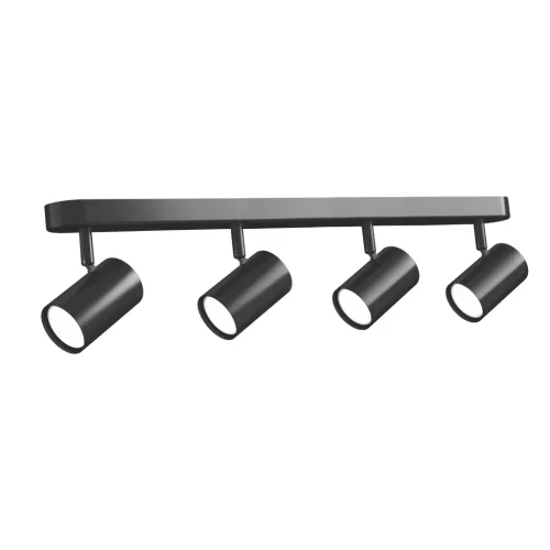 Wall and ceiling spotlight luminaire VIDEX for 4xGU10 lamp VL-SPF05B-WPB