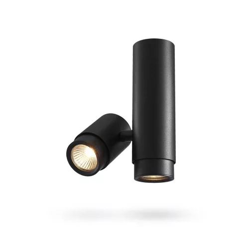 Ceiling spotlight luminaire VIDEX-2XGU10-ARIZA-BLACK