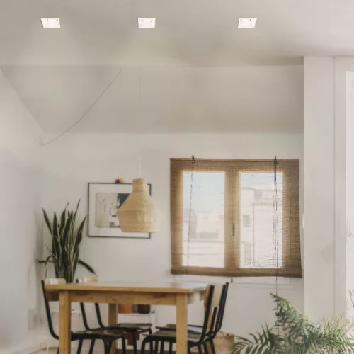 Recessed spotlight luminaire VL-SPF09S-W