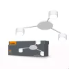 Ceiling spotlight luminaire VIDEX for 3xGX53 lamp VL-SPF20B-W