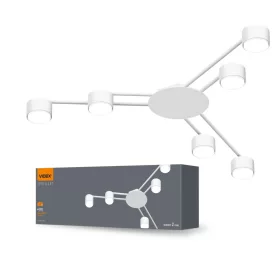   Ceiling spotlight luminaire VIDEX for 6xGX53 lamp VL-SPF21B-W