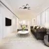 Ceiling spotlight luminaire VIDEX for 6xGX53 lamp with backlight VL-SPF22B-BB