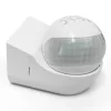 PIR motion and light sensor VIDEX VL-SPW11W 800W IP44 White