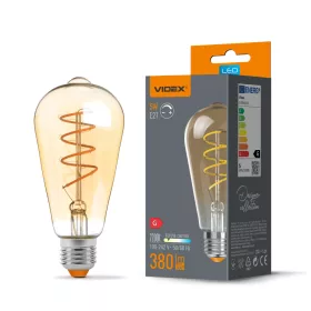 LED Bulb VIDEX Filament ST64FASD 5W E27 2200K