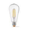 LED Bulb VIDEX Filament ST64FD 6W E27 4100K Dimmer