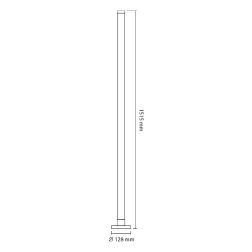 LED Ambient Floor Light VIDEX VL-TF20-RGB