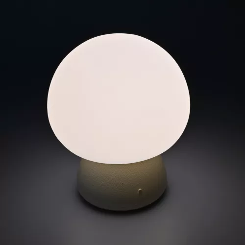Rechargeable Mushroom LED Table Lamp VIDEX VL-TF26BG 3000-6500K + RGB