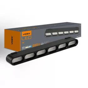   LED Light for Magnetic slim track light system VIDEX VL-TRMS-LD16B Black