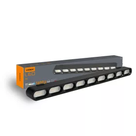   LED Light for Magnetic slim track light system VIDEX VL-TRMS-LD19B Black