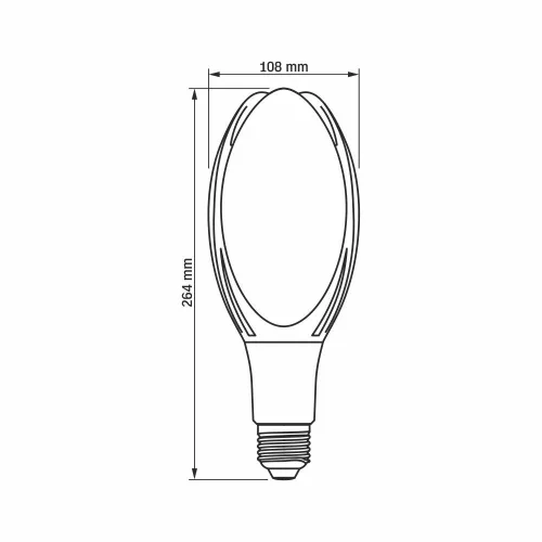 LED Bulb VIDEX-E27-A108-50W-NW