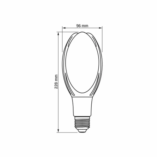LED Bulb VIDEX-E27-A96-30W-NW