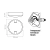 LED Bulkhead Light VIDEX-BULKHEAD-LED-INGA-18W-NW