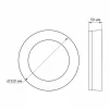 LED Bulkhead Light VIDEX-BULKHEAD-LED-LENA-24W-NW