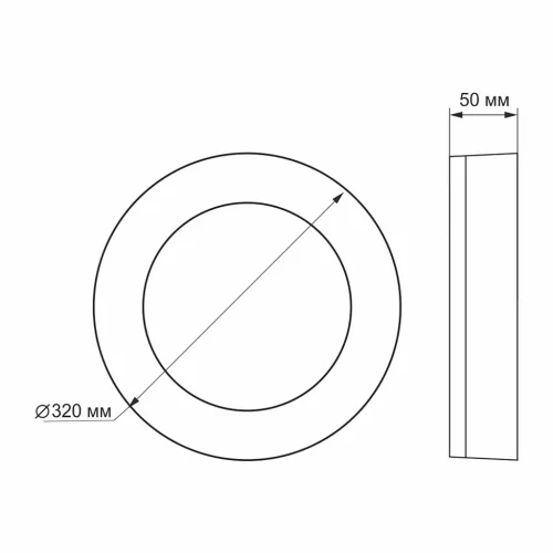 LED Bulkhead Light VIDEX-BULKHEAD-LED-LENA-24W-NW