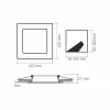 LED Downlight Fixture VIDEX-DOWNLIGHT-LED-DLBS-064-6W-NW
