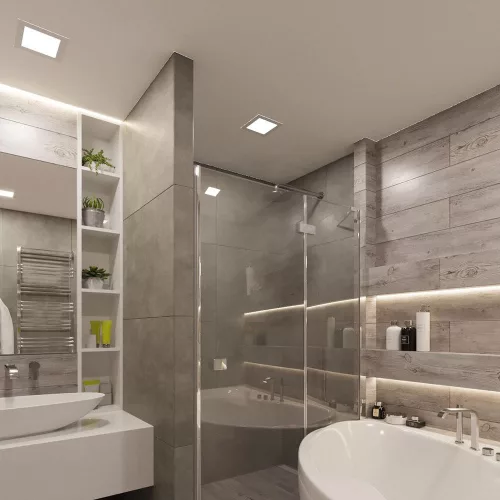 LED Downlight Fixture VIDEX-DOWNLIGHT-LED-DLBS-184-18W-NW