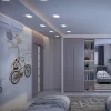 LED Frameless Downlight Fixture VIDEX-DOWNLIGHT-LED-DLFS-24W-NW