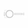 LED Surface Downlight Fixture VIDEX-DOWNLIGHT-LED-DLRS-12W-NW
