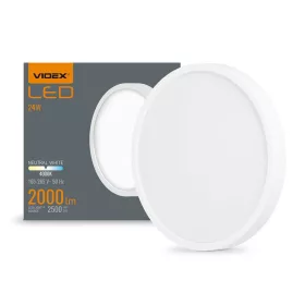   LED Surface Downlight Fixture VIDEX-DOWNLIGHT-LED-DLRS-24W-NW