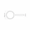 LED Surface Downlight Fixture VIDEX-DOWNLIGHT-LED-DLRS-24W-NW