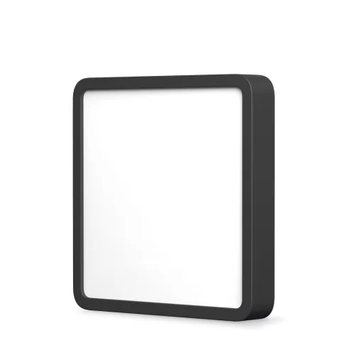 LED Surface Downlight Fixture VIDEX-DOWNLIGHT-LED-DLSS-BLACK-18W-NW