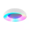 LED DIMMABLE PENDANT LUMINAIRE WITH REMOTE CONTROL VIDEX-LED-EDGE-RC-RGB-72W-WHITE