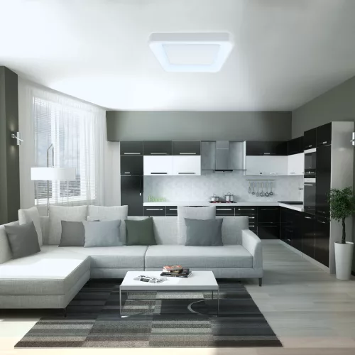 LED Ceiling Fixture VIDEX-LED-EDGE-SC-72W-WHITE