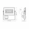 LED Floodlight VIDEX-FLOOD-LED-PIR-LUCA-30W-NW