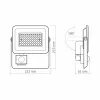 LED Floodlight VIDEX-FLOOD-LED-PIR-LUCA-50W-NW