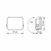LED Floodlight VIDEX-FLOOD-LED-F3-10W-5K