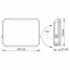 LED Floodlight VIDEX-FLOOD-LED-F3-100W-5K