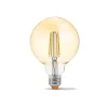 LED Bulb VIDEX-E27-G95-7W-FIL-DIM-AMBER-WW